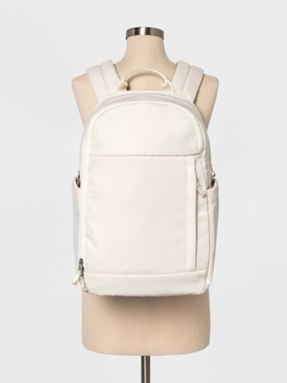 Everyday Cream Backpack with Padded Straps